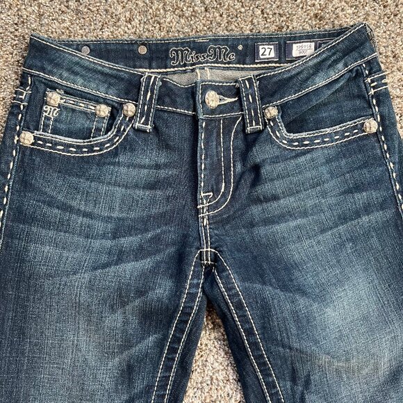 New listing: Miss Me Denim Jeans, Women's size 27, Boot cut - Picture 2 of 16